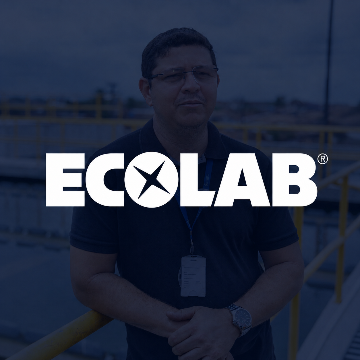Arte final da marca Ecolab
