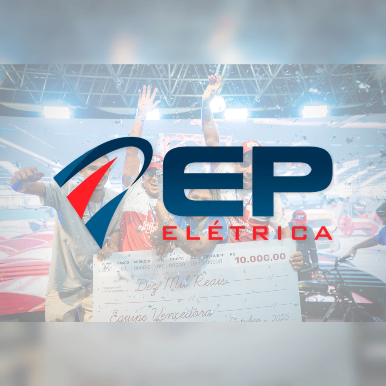 Arte final da marca EP Elétrica