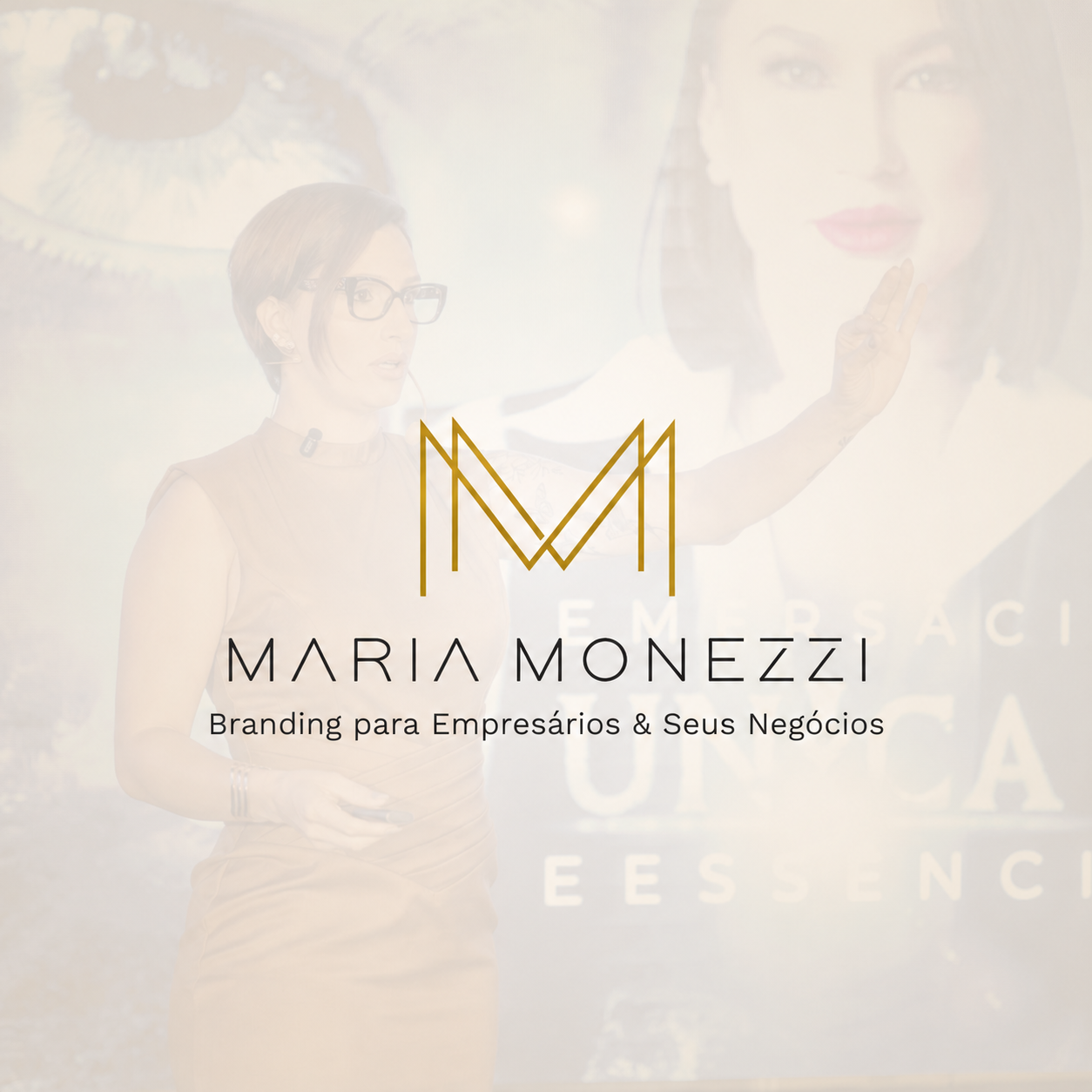 Arte final da marca Maria Monezzi